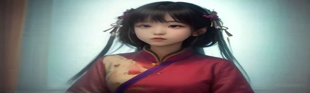 女仆导览站内容数据增长趋势图，藏青色背景金色折线图展示从2022年至2026年收录条目稳步攀升，体现平台持续运营的活力